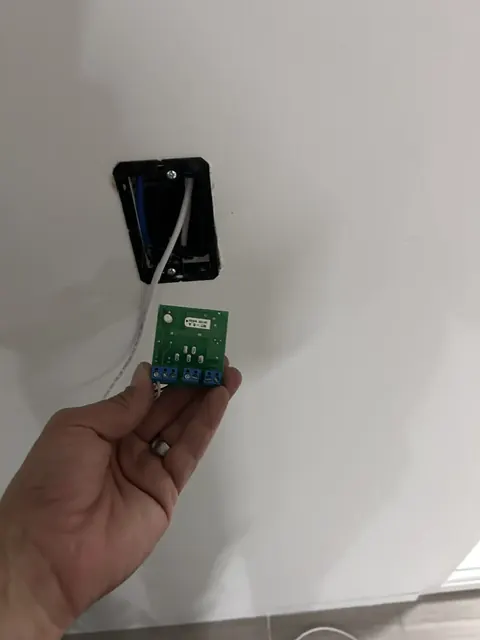 Request-to-exit button install