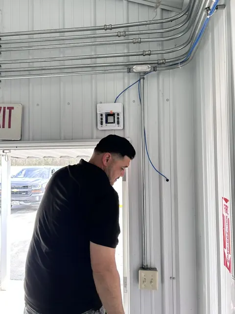 Access control field installation