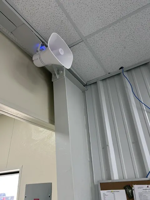 Outdoor security device install