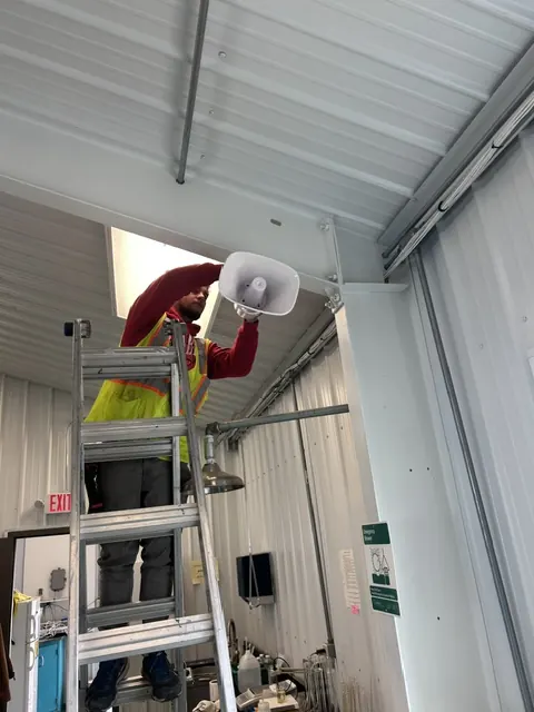 Mounted outdoor security hardware