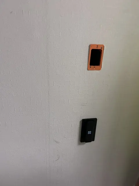 Before blue station wiring